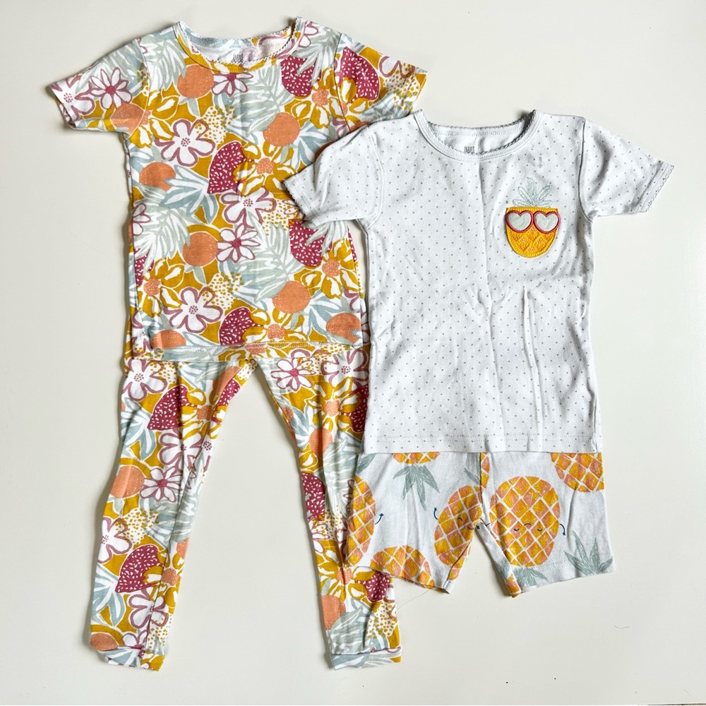 Carter's Girls 3T Pineapple Paradise Pajama Set